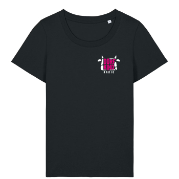 T-Shirt Damen | Dorfkind Radio | Farbe: schwarz