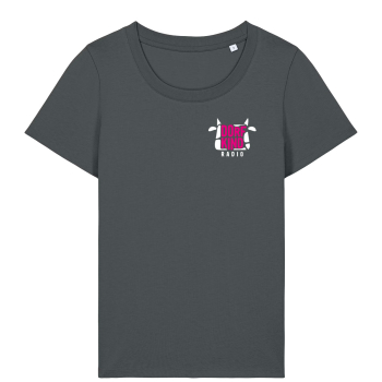 T-Shirt Damen | Dorfkind Radio | Farbe: anthracite