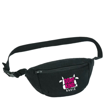 Bauchtasche | Hip Bag | Dorfkind Radio | Farbe: schwarz