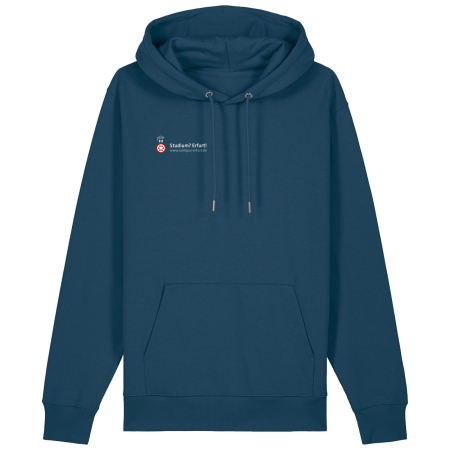 Hoodie | Unisex | Campus Erfurt | Farbe: deep teal