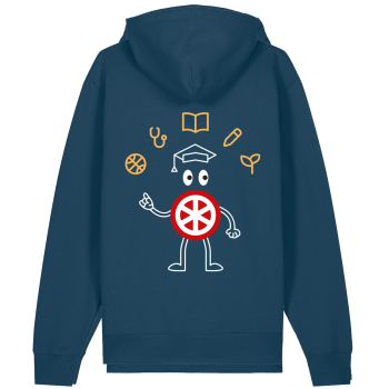 Hoodie | Unisex | Campus Erfurt | Farbe: deep teal