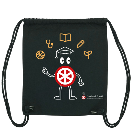 Gym-Bag | Black | Campus Erfurt | Farbe: black