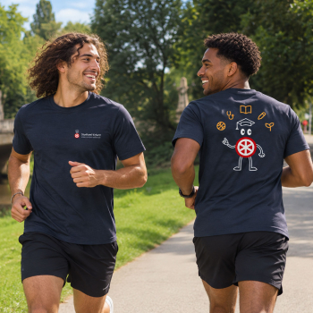 Runningshirt Unisex | Campus Erfurt | Farbe: airforce blue