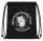 Rucksackbeutel | Seilrucksack | Polyester | Moritzschule | schwarz