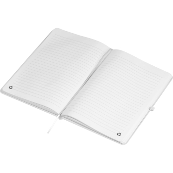 Notizbuch A5 | liniert | Moritzschule | weiß
