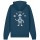 Hoodie | Unisex | Campus Erfurt | Einfarblogo | Farbe: deep teal
