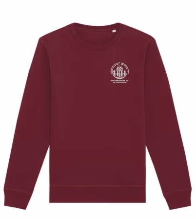 Sweatshirt Unisex | burgundy | Grundschule 23 am Johannesplatz