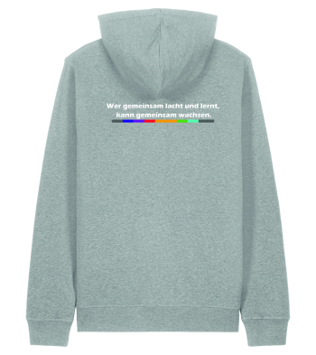 Hoodie Unisex | heather grey | Grundschule 23 am Johannesplatz