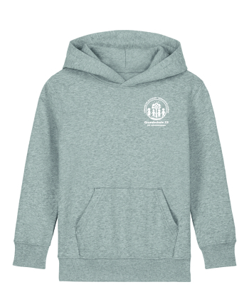 Hoodie Kinder | heather grey | Grundschule 23 am...