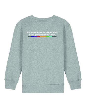 Sweatshirt Kinder | heather grey | Grundschule 23 am...