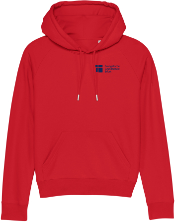 Hooded Sweatshirt | Damen | rot | Evangelische Grundschule Erfurt