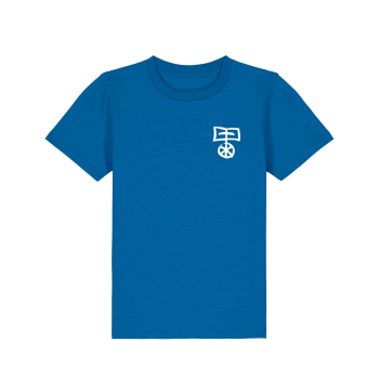 T-Shirt | Kinder | royal blue
