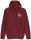 Zipper | Kapuzenjacke | Herren | burgundy | EVRG Kreislogo