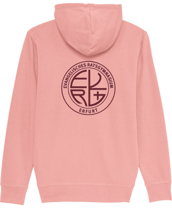 Hoodie | Kapuzensweatshirt | Herren | canyon pink | EVRG Kreislogo