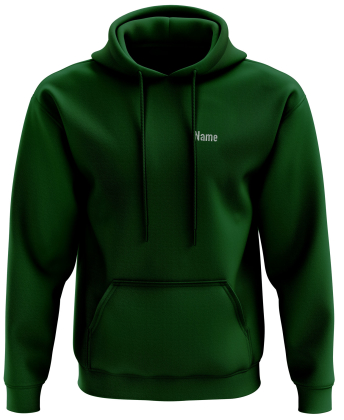 Kapuzensweatshirt | Herren | bottle green | Wasti e.V....