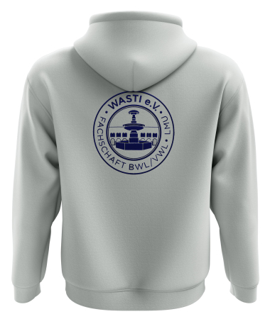Kapuzensweatshirt | Herren | white | Wasti e.V. Ludwig-Maximilians-Universität München