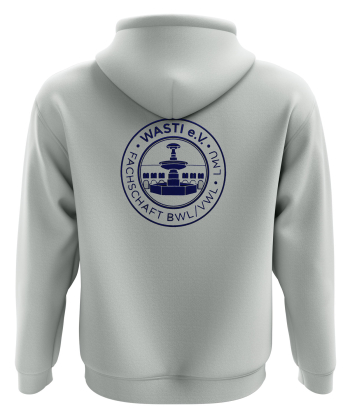 Kapuzensweatshirt | Herren | white | Wasti e.V....