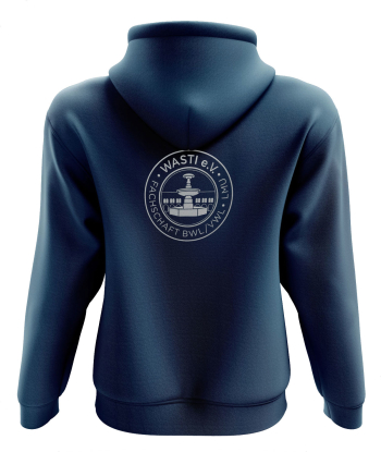 Kapuzensweatshirt | Damen | navy blue | Wasti e.V....