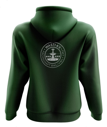 Kapuzensweatshirt | Damen | bottle green | Wasti e.V....