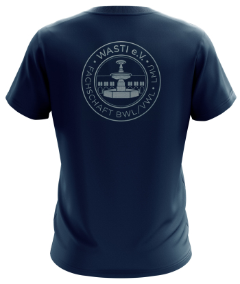 T-Shirt | Herren | navy blue | Wasti e.V....