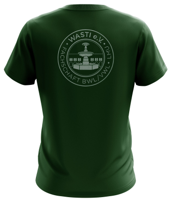 T-Shirt | Herren | bottle green | Wasti e.V....