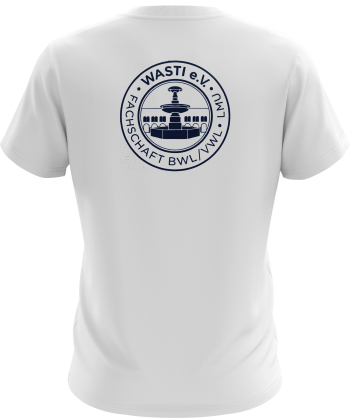 T-Shirt | Herren | white | Wasti e.V....