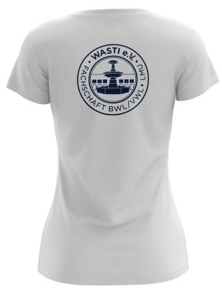 T-Shirt | Damen | white | Wasti e.V....