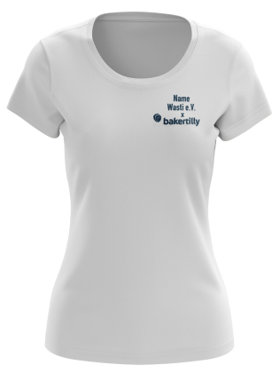 T-Shirt | Damen | white | Wasti e.V. Ludwig-Maximilians-Universität München
