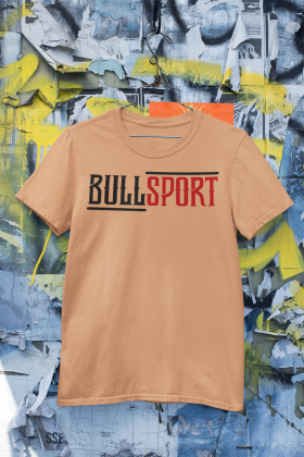 T-Shirt Unisex | Bullsport | Basic 1 | Latte