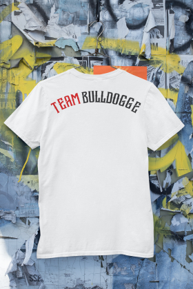 T-Shirt Unisex | Bullsport | Team Bulldogge | weiß