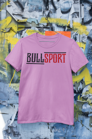 T-Shirt Unisex | Bullsport | Team Bullterrier | bubble pink