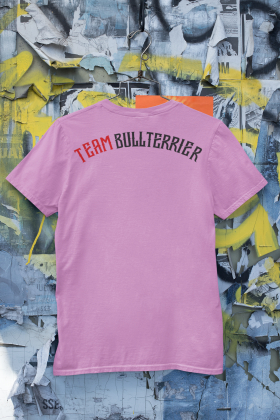 T-Shirt Unisex | Bullsport | Team Bullterrier | bubble pink