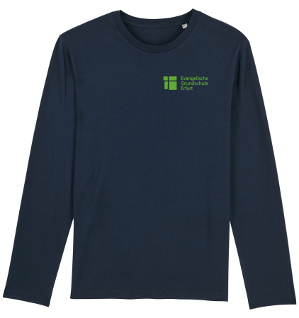 T-Shirt | Langarm | Herren | navy | Evangelische Grundschule Erfurt