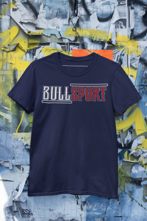 T-Shirt Unisex | Bullsport | Basic 1 | Navy2