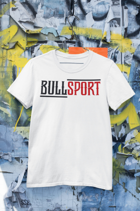 T-Shirt Unisex | Bullsport | Team Bullterrier | weiß