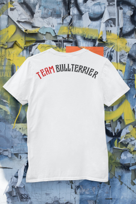 T-Shirt Unisex | Bullsport | Team Bullterrier | weiß