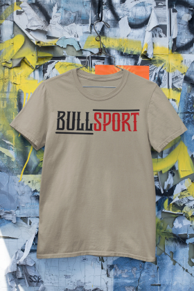 T-Shirt Unisex | Bullsport | Basic 1 |Stone