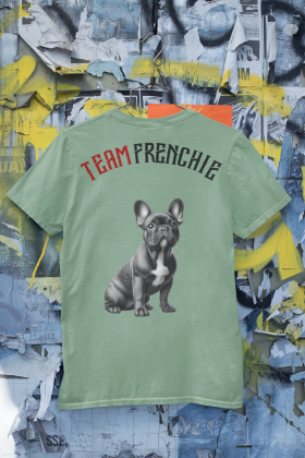 T-Shirt Unisex | Bullsport | Team French Bulldog mit Logo...