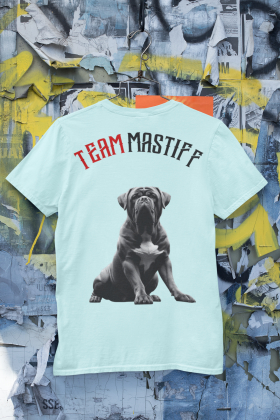 T-Shirt Unisex | Bullsport | Team Mastiff mit Logo | ice...