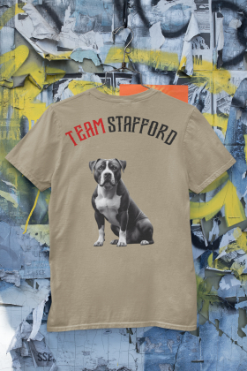 T-Shirt Unisex | Bullsport | Team American Stafford mit...