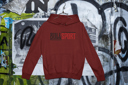 Hoodie Unisex | Bullsport | Basic | burgundy