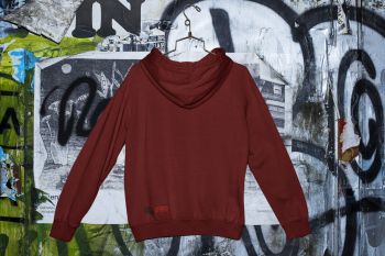Hoodie Unisex | Bullsport | Basic | burgundy