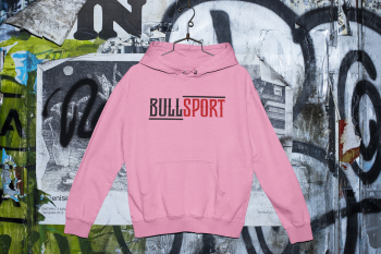 Hoodie Unisex | Bullsport | Basic | cotton pink