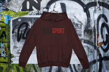 Hoodie Unisex | Bullsport | Basic | red brown 1