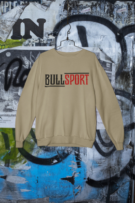 Sweatshirt Unisex | Bullsport | Basic 1 | stone
