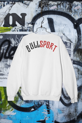Sweatshirt Unisex | Bullsport | Basic 2 | weiß