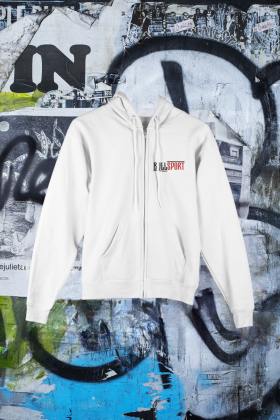 Kaputzenjacke Unisex | Bullsport | Basic | weiß