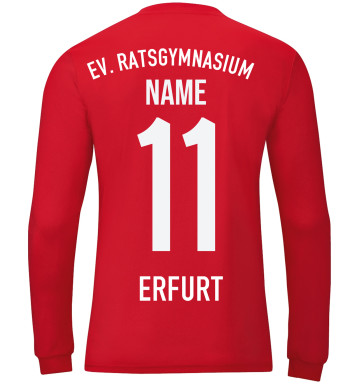 Trikot Sport für Kinder/Herren | Jako Team, rot langarm | EVRG
