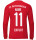 Trikot Sport für Kinder/Herren | Jako Team, rot langarm | EVRG