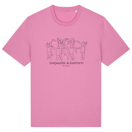 T-Shirt Unisex | Singwoche & Kantorei | Farbe: bubble pink